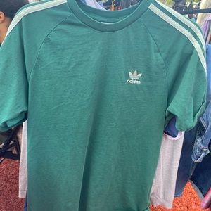 Green & White Adidas
